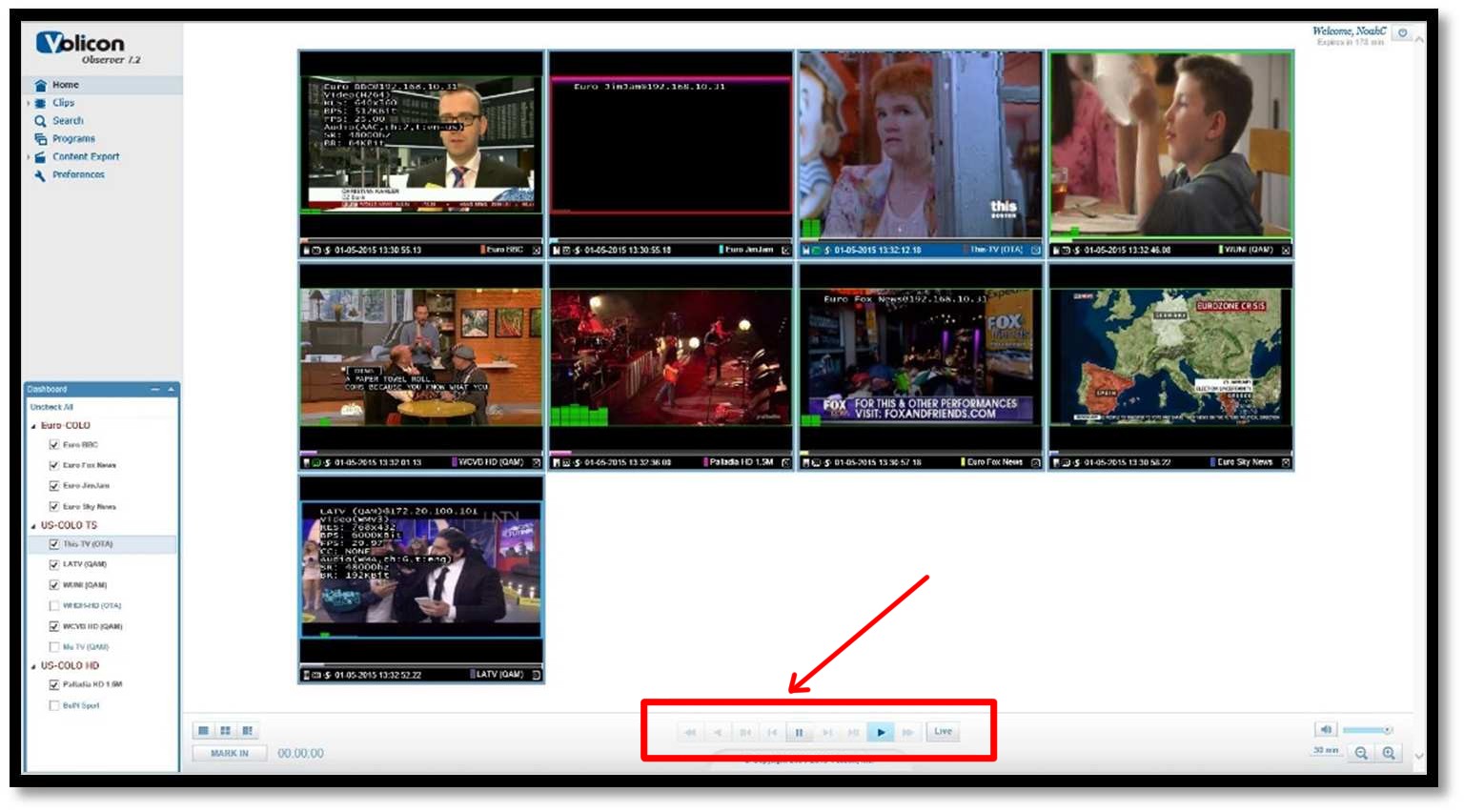 Figure 2.1.1.3: 32 bit Mode – “Multiview Mode”